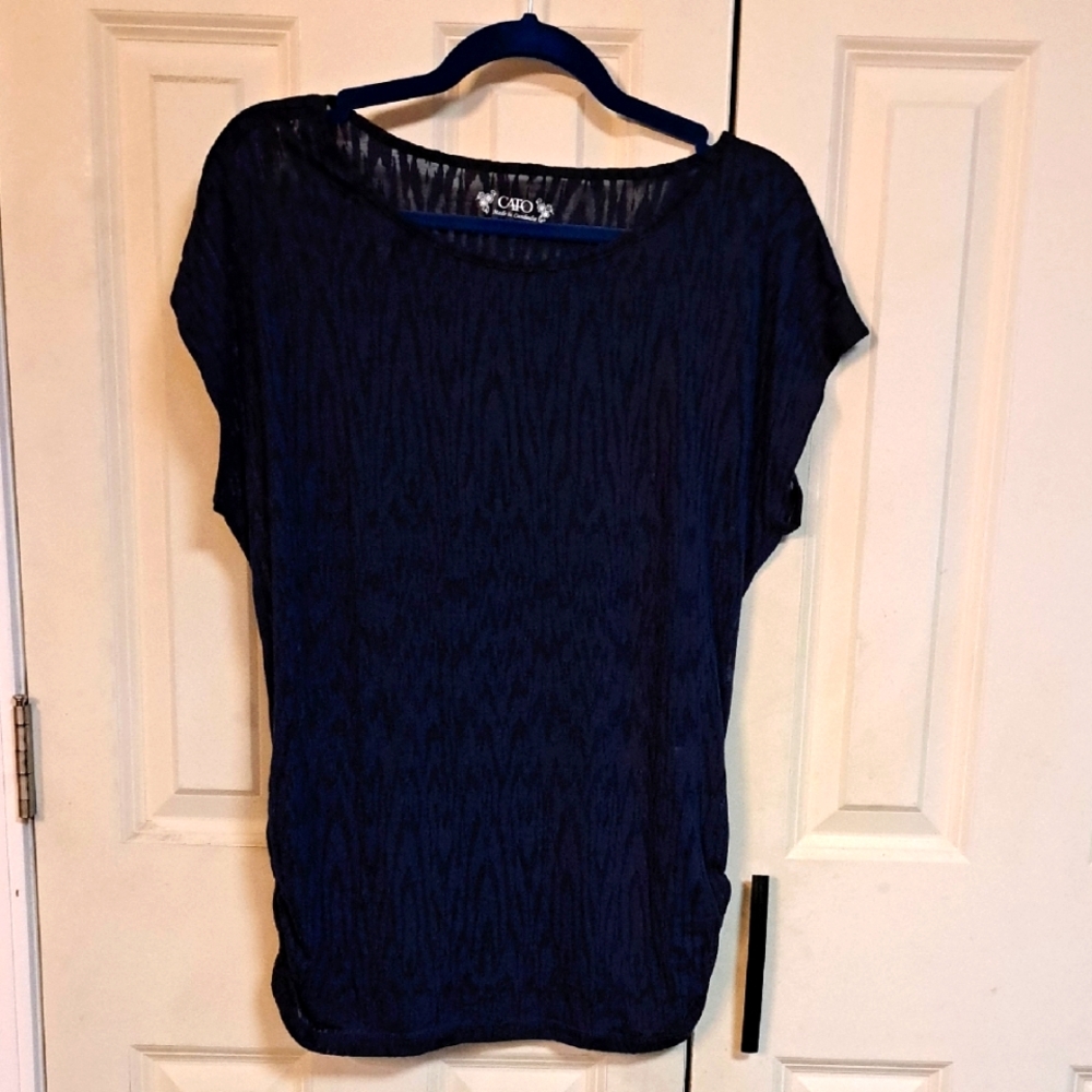 Cato Women's Navy Top